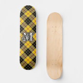 Extreme Tartan Clan MacLeod van Lewis Monogram Persoonlijk Skateboard (Voorkant)