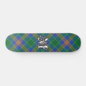 Extreme Tartan Ierse Clan MacAuliffe McAuliffe Persoonlijk Skateboard (Horizontaal)