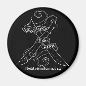 Extreme teammagneet magneet (Voorkant)