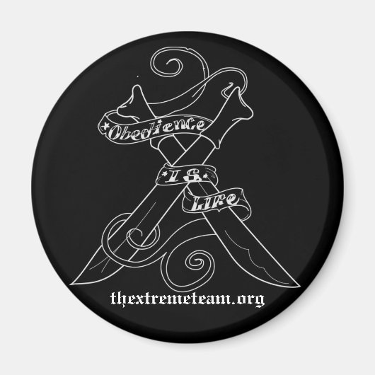 Extreme teammagneet magneet (Voorkant)