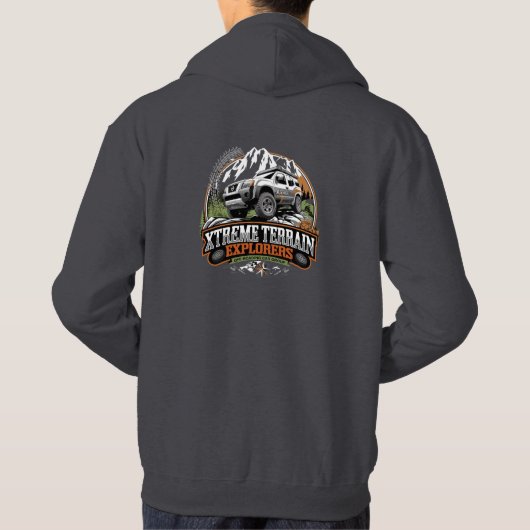 Extreme Terrain Explorers Hoodie (Achterkant)