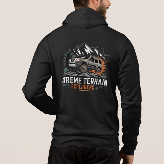 Extreme Terrain Explorers Hoodie (Achterkant)