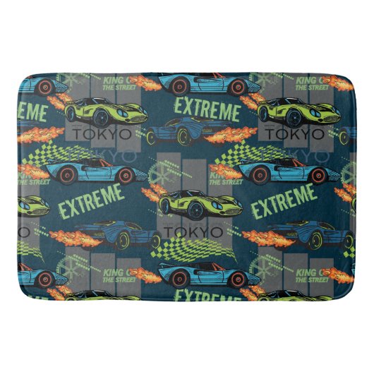 Extreme Tokyo Street Racing Pattern Badmat (Voorkant)