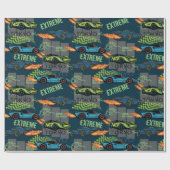 Extreme Tokyo Street Racing Pattern Cadeaupapier (Vlak)