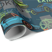 Extreme Tokyo Street Racing Pattern Cadeaupapier (Rol Hoek)