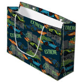 Extreme Tokyo Street Racing Pattern Groot Cadeauzakje (Voorkant Gekanteld)