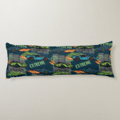 Extreme Tokyo Street Racing Pattern Lichaamskussen (Achterkant)