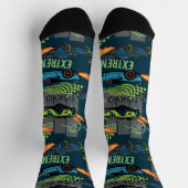 Extreme Tokyo Street Racing Pattern Sokken (Top)