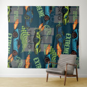 Extreme Tokyo Street Racing Pattern Wandkleed (In Situ (horizontaal))