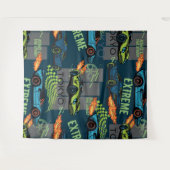 Extreme Tokyo Street Racing Pattern Wandkleed (Voorkant (horizontaal))