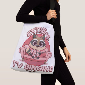 Extreme TV Binging Squad Crossbody Tas
