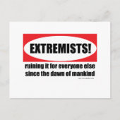 Extreme Uitzichten Briefkaart (Voorkant)