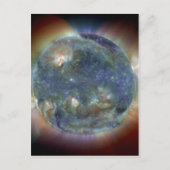 Extreme Ultraviolet Sun NASA Briefkaart (Voorkant)