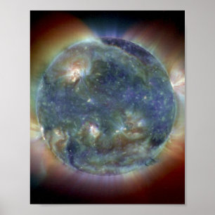 Extreme Ultraviolet Sun NASA Poster