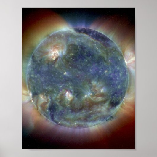 Extreme Ultraviolet Sun NASA Poster (Voorkant)
