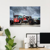 Extreme wagen poster (Thuiskantoor)