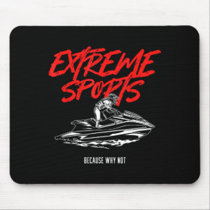 Extreme watersporten jetski jetski jetskiër ocea muismat