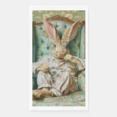 Extremely Sophisticated Rabbit Guest Towels Servet (Voorkant)