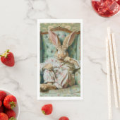 Extremely Sophisticated Rabbit Guest Towels Servet (Insitu)