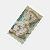 Extremely Sophisticated Rabbit Guest Towels Servet (Hoek)