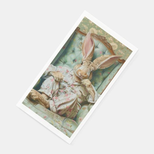 Extremely Sophisticated Rabbit Guest Towels Servet (Hoek)