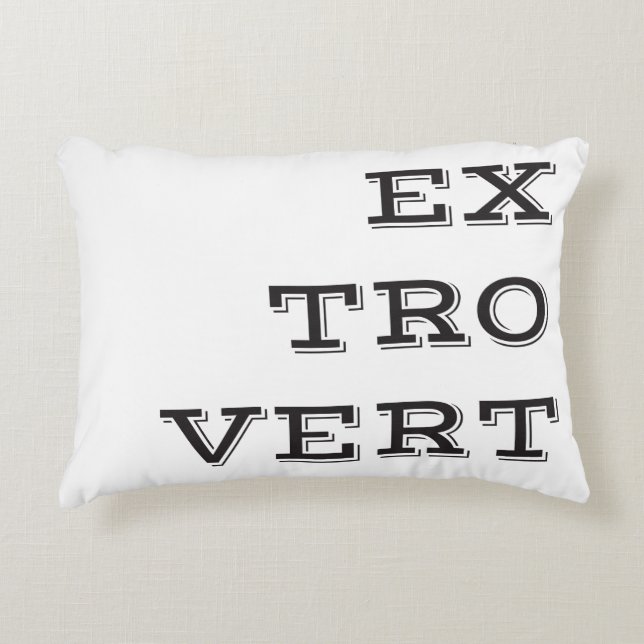 Extrovert Accent Pillow Decoratief Kussen (Voorkant)
