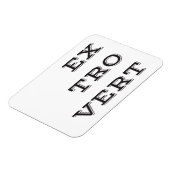 Extrovert Flexi Magnet Magneet (Linkerzijde)