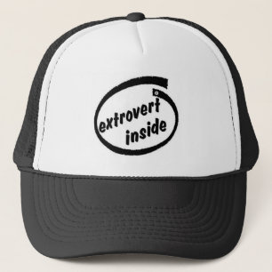 Extrovert in T-shirt Trucker Pet