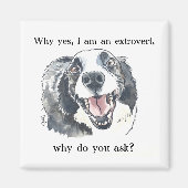 Extrovert Pride Koelkast Magneet (Voorkant)