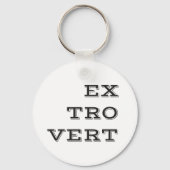 Extrovert-Sleutelhanger Sleutelhanger (Voorkant)