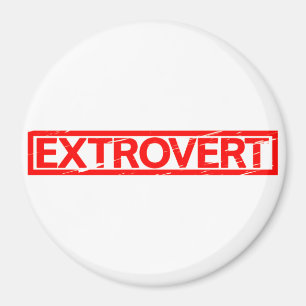 Extrovert Stamp Magneet