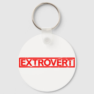 Extrovert Stamp Sleutelhanger