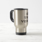 Extrovert Travel Mug Reisbeker (Voorkant links)