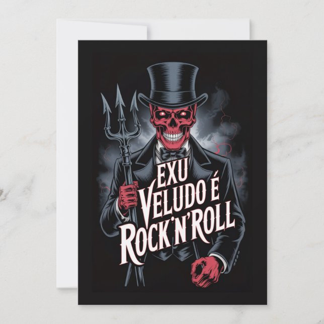 Exu Veludo é Rock'N'Roll #1 (Voorkant)