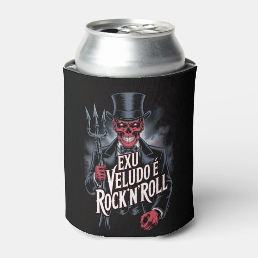 Exu Veludo é Rock'N'Roll #1 Blikjeskoeler (Blikje Voorkant)
