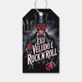 Exu Veludo é Rock'N'Roll #1 Cadeaulabel (Achterkant)