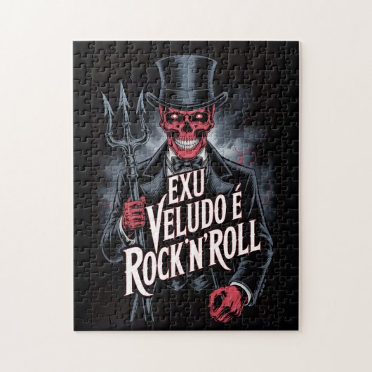 Exu Veludo é Rock'N'Roll #1 Legpuzzel (Verticaal)
