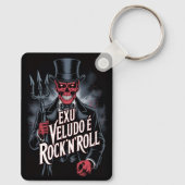 Exu Veludo é Rock'N'Roll #1 Sleutelhanger (Achterkant)