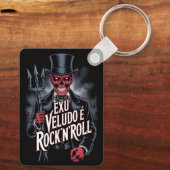 Exu Veludo é Rock'N'Roll #1 Sleutelhanger (Achterkant)