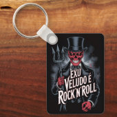 Exu Veludo é Rock'N'Roll #1 Sleutelhanger (Voorkant)