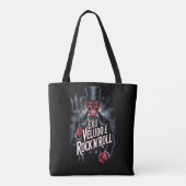 Exu Veludo é Rock'N'Roll #1 Tote Bag (Achterkant)