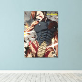 Exuberant Creepy, Crawly Wall Canvas (Insitu (Houten vloer))