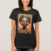 Exuberant Excessivism of a Beautiful Black Woman T-shirt (Voorkant)