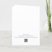 Exuberant Zinnia Blank Greeting Card Kaart (Achterkant)