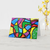 Exubriance-Wenskaart Kaart (Gele Bloem)