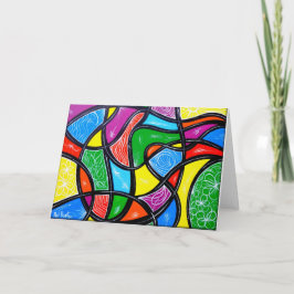 Exubriance-Wenskaart Kaart