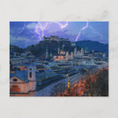 Exultant Intrance - Night Lightning Scenery  Briefkaart (Voorkant)