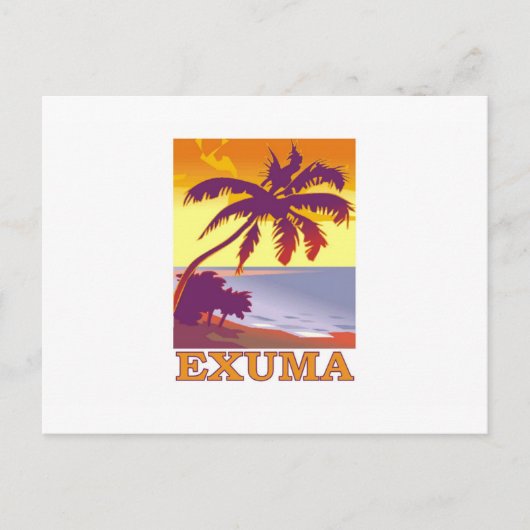 Exuma, Bahama's Briefkaart (Voorkant)