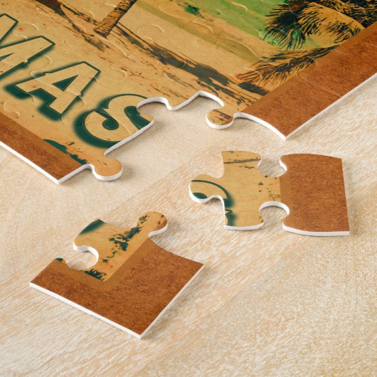 Exuma Bahama's -  winkelwandelaars Legpuzzel (Zijkant)