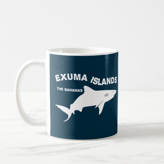 Exuma-eilanden - Bahamas Shark Diving Koffiemok (Links)